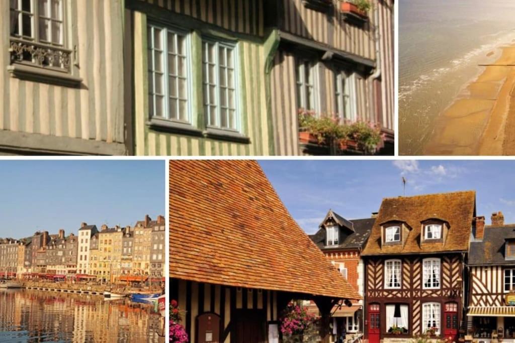 Maison A Colombages Pres De Deauville, Trouville Formentin Exterior foto