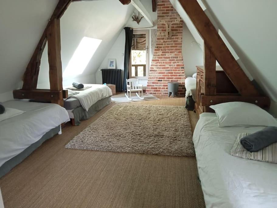 Maison A Colombages Pres De Deauville, Trouville Formentin Exterior foto
